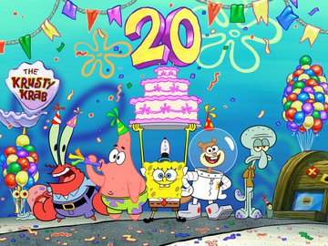 Comemoração de 20 anos de Bob Esponja