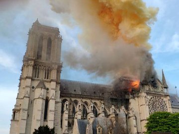 Catedral de Notre Dame: uma das catedrais mais antigas da França foi acometida por um incêndio