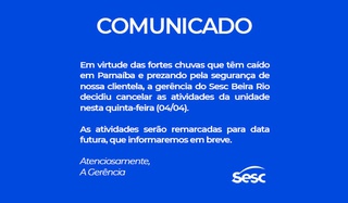 COMUNICADO