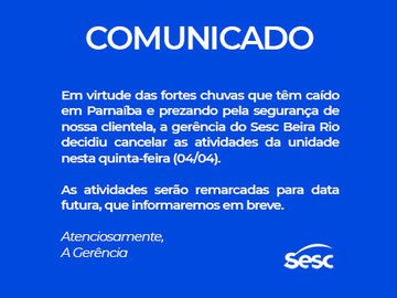 COMUNICADO