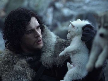 Jon Snow e Fantasma