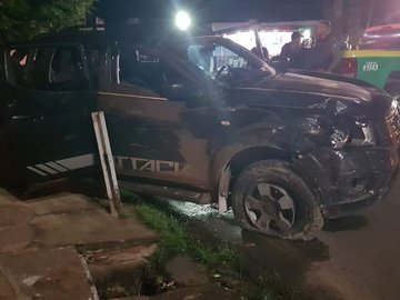 Tiroteio entre policiais e quadrilha suspeita de explodir bancos em Campo Maior ocorreu por volta das 19h desta terça-feira (30)