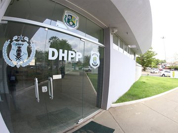 Fachada do prédio do Departamento de Homicídios e Proteção à Pessoa(DHPP)