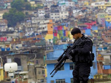 Militares da Unidade de Polícia Pacificadora