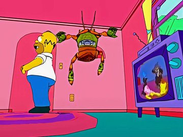 Em The Simpsons: Bug Squad, o jogador poderia controlar um grupo de baratas.