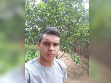 Foto do jovem que morreu Antônio da Cruz Oliveira