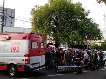 Dupla é perseguida e baleada na Avenida Frei Serafim após tentativa de assalto