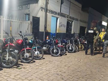 Em operação, PM apreende motocicletas irregulares no interior do Piauí