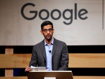 CEO do Google, Sundar Pichai, em Dallas