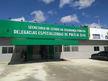 O prédio irá agrupar as delegacias de Trânsito, de Proteção ao Idoso, de Direitos Humanos, de Crimes Virtuais e a Divisão de Capturas da Polícia Civil (Dicap).