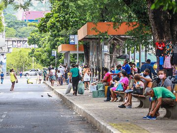 No 9º dia de greve, Strans diz que 100% dos ônibus seguem parados em Teresina