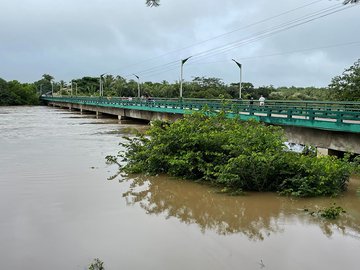 Rios baixam, mas continuam em cota de alerta na região Norte do Piauí