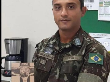 O major da ativa João Paulo da Costa Araújo Alves, de 41 anos; militar está preso desde a semana passada