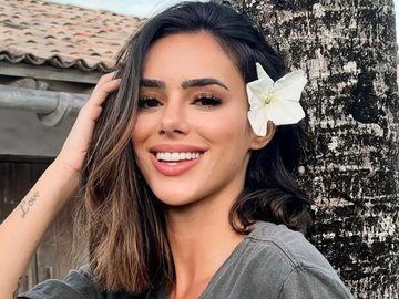 Bruna Boancardi mantém a amizade com a família de Neymar