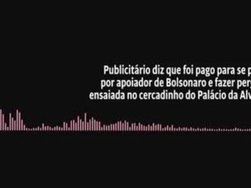 Fui pago para ser apoiador fake e fazer pergunta ensaiada para Bolsonaro, diz publicitário