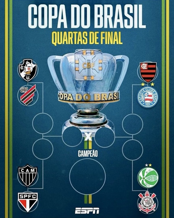 quartas de final copa do Brasil 2024