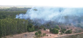 Incêndios atingem várias regiôes no Maranhão.